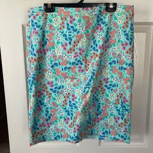 J.crew Factory floral pencil skirt, size 12 NWT